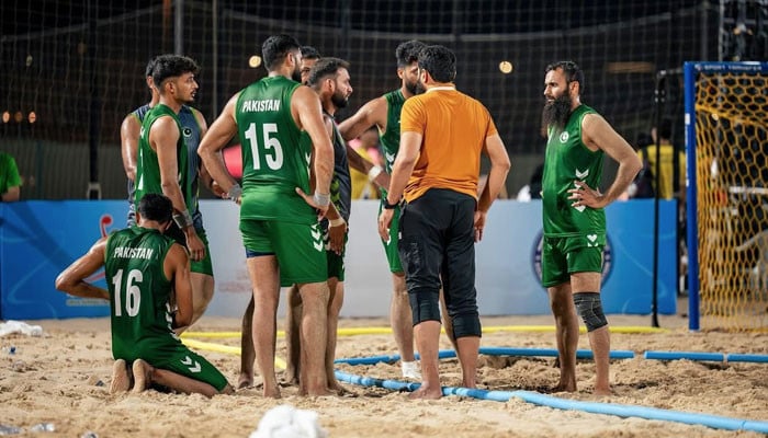 ایشین بیچ ہینڈ بال چیمپئن شپ: پاکستان سیمی فائنل میں پہنچ گیا ایشین بیچ ہینڈ بال چیمپئن شپ: پاکستان سیمی فائنل میں پہنچ گیا