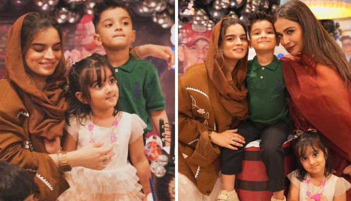 بھتیجے کی سالگرہ میں حمیمہ ملک کی شرکت: صارفین علیزے سلطان کے معترف
