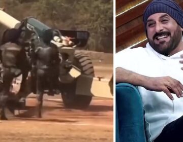 شمعون عباسی نے بھارتی فوجیوں کی مضحکہ خیز ویڈیو شیئر کردی