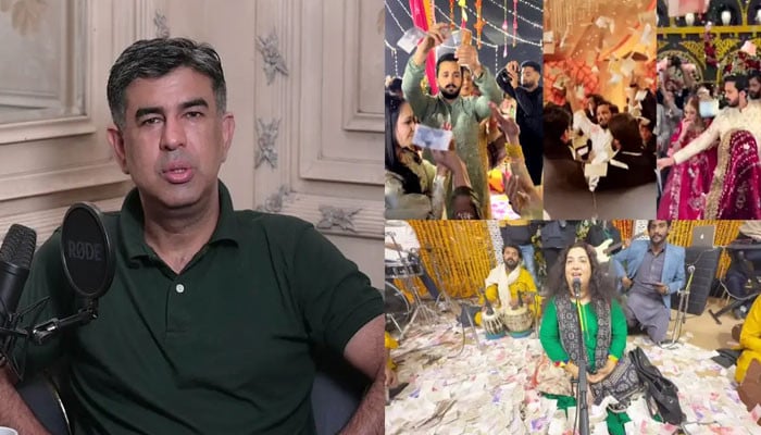 عرفان احسن نے شادیوں میں نوٹ نچھاور کرنیکی اصلیت بتادی