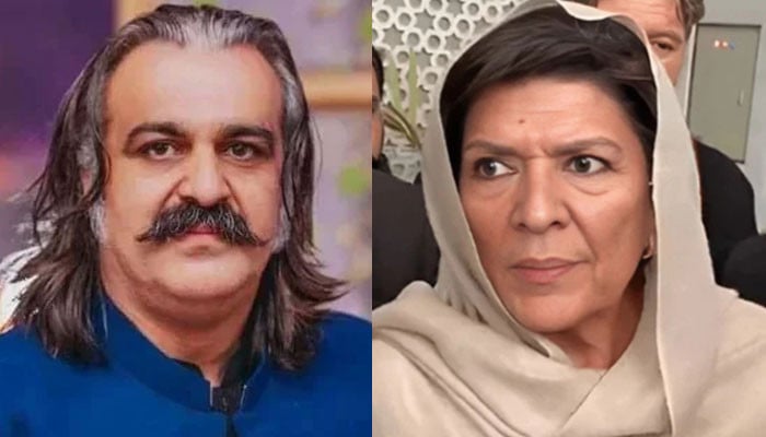 وزیر اعلیٰ خیبر پختونخوا علی امین گنڈاپور اور علیمہ خان کی ملاقات