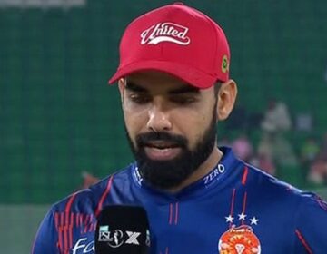 پی ایس ایل 10: شاداب خان آج کا میچ نہیں کھیلیں گے