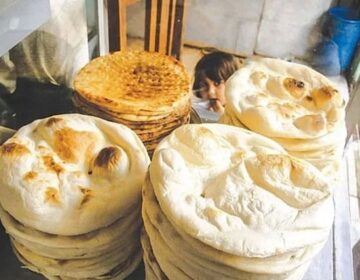 کوئٹہ میں 320 گرام تندوری روٹی کی قیمت 30 روپے مقرر