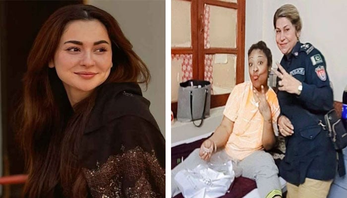 ہانیہ عامر کی وائرل پولیس افسر شبانہ سے ملاقات