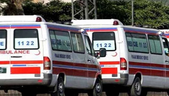 حافظ آباد، ٹریفک حادثے میں 2 افراد جاں بحق، 3 زخمی