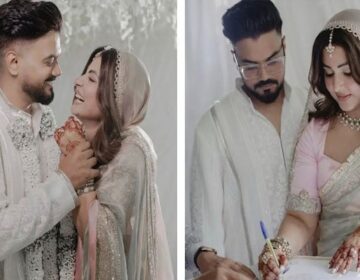حنا خان کا نیا سفر، راکی کے ساتھ زندگی بھر کا بندھن باندھ لیا