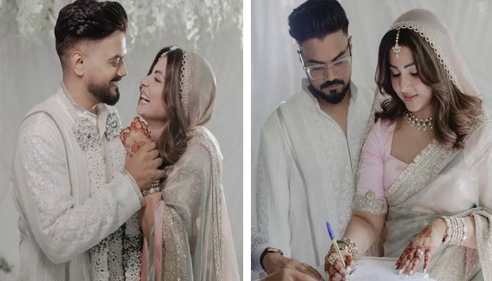 حنا خان کا نیا سفر، راکی کے ساتھ زندگی بھر کا بندھن باندھ لیا