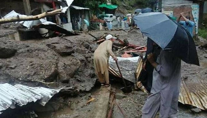 خیبرپختونخوا : مون سون بارشوں سے 11 افراد جاں بحق، درجنوں گھر متاثر