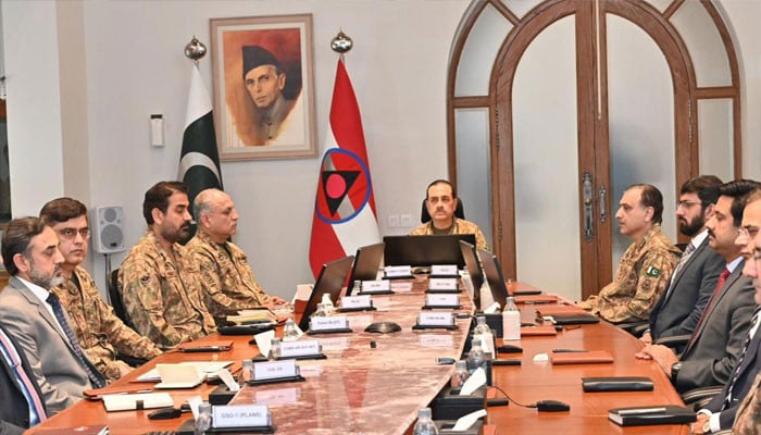 فیلڈ مارشل سید عاصم منیر کا کور ہیڈکوارٹرز پشاور کا دورہ