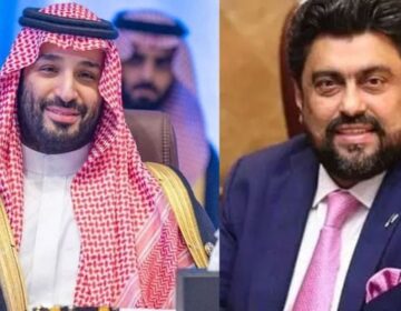 کامران ٹیسوری کی سعودی ولی عہد سے ملاقات، شاہی ظہرانے میں شرکت