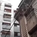 کراچی: کھارادر میں عمارت کی چھت گر گئی