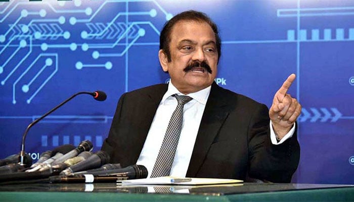 کسی بھی تحریک کا خطرہ خود پی ٹی آئی کو ہو گا: رانا ثناء اللّٰہ