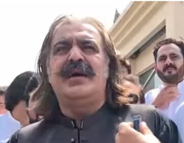 پاکستان تحریک انصاف کی مرکزی قیادت کا قافلہ اسلام آباد سے لاہور پہنچ گیا
